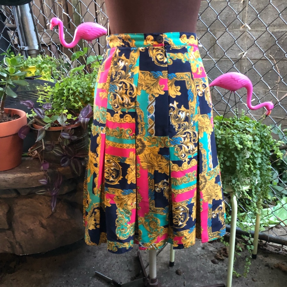 RARE UK Brand Planet Boutique Pleated Skirt Size 10